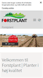 Mobile Screenshot of forstplant.dk